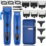 Professional Hair Clippers Electric Razor Shavers Men 3 Piece Set Rechargeable Clippers and Trimmers