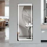 Full Length Mirror with LED Lighting Vertical Wall Decor Mirror for Bedroom
