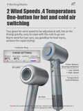 Professional Hair Dryer High-Speed 110V Personal Blower Hair Care Styling Negative Ion Tool Magneti