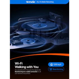 AC1200 WiFi Router, Dual Band Gigabit Wireless Internet Router - 4 Gigabit Ports, Up to 1.2 Gbps Speed, MU-MIMO, Beamforming, P