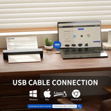 Portable Printer Wireless for Travel, Inkless Bluetooth Thermal Printers for Home,Office