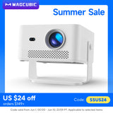 Magcubic HY450MAX Portable Outdoor Projector 1100ANSI 1080P Auto Focus
