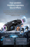 ZEALOT S78 100W Wireless Speakers, DSP Technology ,Dream Light, Outdoor