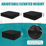 Height Adjustable Chair Cushions, 6 Inch Thick Office Chair Booster Seat Cushion