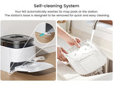 Lefant Robot Vacuum and Mop, Self Emptying,12000Pa Suction for Hands-Free,
