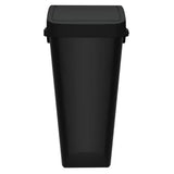12 Gallon Trash Can with Odor Protection | Linkable Waste and Recycling Bin