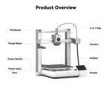 ANYCUBIC Kobra 4 Combo 3D Printer, Multi-Color Printing