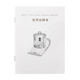 BYMAOCAR Electric Kettle Health Pot, 1.8L Kitchens Multifunction Glass Boiler W/ Filter