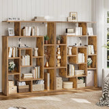 Bookshelf, Bookcase With Open Display Storage Shelves, Display Shelf