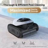Z1 Cordless Robotic Pool Cleaner, 8000 GPH Suction, Floor & Wall Cleaning