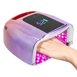 Rechargeable UV LED Nail lamp,Cordless Nail Dryer with Removable  Bottom,Professional Curing Lamp for Fingernail and Toenail, Auto Sensor