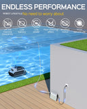 Pool Vacuum Cleaner with 18m Floating Cable Robot Swimming Pools