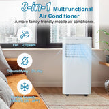 10000 BTU Portable Air Conditioner with Window Vent Kit, 3-in-1,450 Sq.ft.