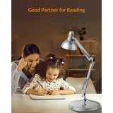 Metal Desk Lamp, Adjustable Goose Neck Architect Table Lamp with On/Off