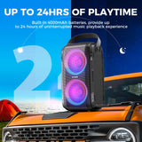 W-KING 180W Peak Party Large Bluetooth Speaker Portable Wireless