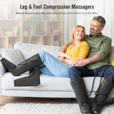 Air Compression Leg and Foot Massager for Enhanced Circulation and Pain