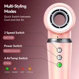 5 in 1 High Speed Hair Dryer,Hot Air Comb Set,Hair Brush,Curling Iron,Hair Straightener Styling