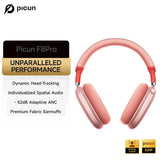 Picun F8 Pro -52dB Adaptive ANC Over Ear Headphone HIFI 3D Spatial Audio Wireless