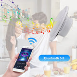 Herdio 4PCS 4'' 160W Marine Waterproof Bluetooth Speaker HIFI Full Range Stereo Motorcycle Boat