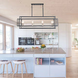 Retro Industrial Chandelier for Table Dining Room Kitchen Island Bar Light Pendant
