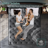 12" Gel Memory Foam Hybrid Pocket Spring Mattress Twin Full King Queen