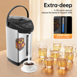 Electric Kettle, 4L 110V Stainless Steel Electric Water Boiler Kettle with 750W Fast Heating