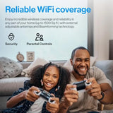 WiFi 5 Router 1, 500 Sq. Feet Coverage 20+ Devices Speeds up to AC1200
