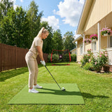 5x4ft Golf Turf Mat | Training Aid Practice Equipment | Outdoor Indoor