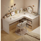 Firm Computer Desk, Bookshelf, Integrated Corner Workbench