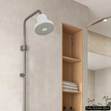 Filtered Shower Head NSF-177, KDF-55 Activated Carbon Calcium Sulfite, Removes