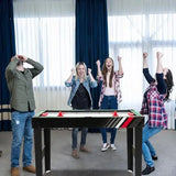 4 in 1 49' Combo Game Table with Foosball Table, Pool Billiards, Air Hockey
