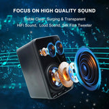 Herdio 3.5'' 2PCS Passive Outdoor Speakers Wired Waterproof 200W 3 Way Premium Mountable Wall Mount