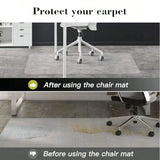 Office Chair Mat for Carpet 36"x48" Heavy Duty PVC Floor Protector