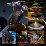 ATTACK SHARK X8ULTRA Wireless Gaming Mouse