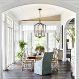 4 Light Luxury Chandeliers Farmhouse Industrial Pendant Lighting Classic Lantern