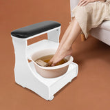 Foot Bath Stool Foot Rest Pedicure Manicure Funiture Trolley Footbath