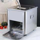 Electric Meat Cutter Slicer 15mm Meat Cutting Shredding Slicing Machine Stainless Steel