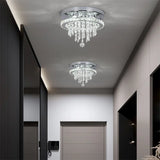 Modern K9 Luxury Crystal Ceiling Lamp Smart Led Living Dining Room