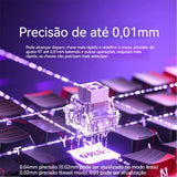 AULA WIN60 HE Magnetic Keyboard 21 Keys Butterfly Keycaps Wired Trigger