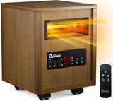 DR-123 Indoor Portable Space Heater with Remote Control for Mobility, Pro