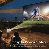 Magcubic HY310X Portable Projector 4K 420ANSI WiFi 6 Auto Focus Home