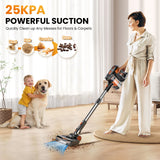 INSE V770 Cordless Stick Vacuum Cleaner, 25Kpa 6-in-1 Handheld Vacuum