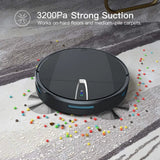 Robot Vacuum Smart Mop Cleaner With 3800PA Suction APP& Voice Control