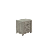 Light Gray Oak Nightstand