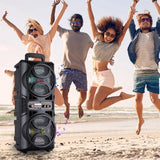 3000W Portable Bluetooth Speaker Sub woofer Heavy Bass Sound System
