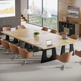 5FT Small Conference Table for 4 to 6, Modern Meeting Table with Strong Metal Frame for Office