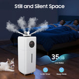 Commercial Humidifier, 5.5gal Water Tank Capacity Customizable Mist Control for Villa