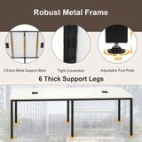 8 FT Conference Table, 95 x 48 Rectangle Office Computer Desk with HeavyDuty