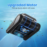 Cordless Robotic Cleaner with 4 Motors Self-Parking for Above Ground Pools