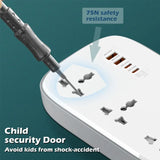 LDNIO Universal Power Strip Network Filter & Surge Protector, US Plug Socket